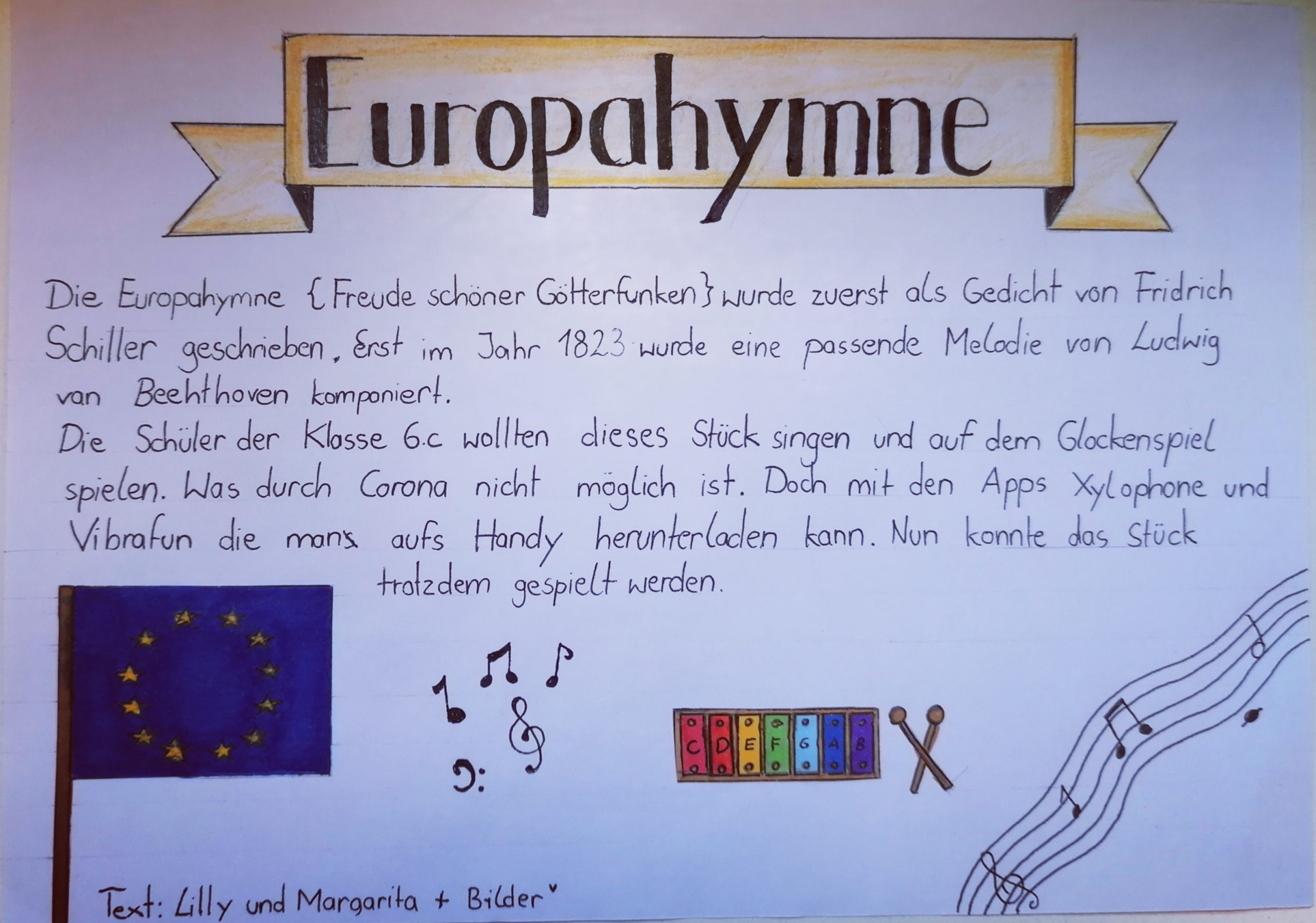 Text Europahymne
